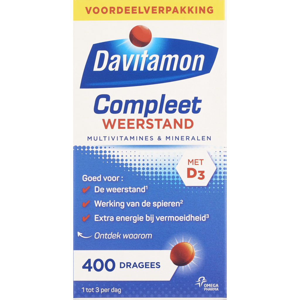 Compleet Weerstand Vitamine C & D tabletten