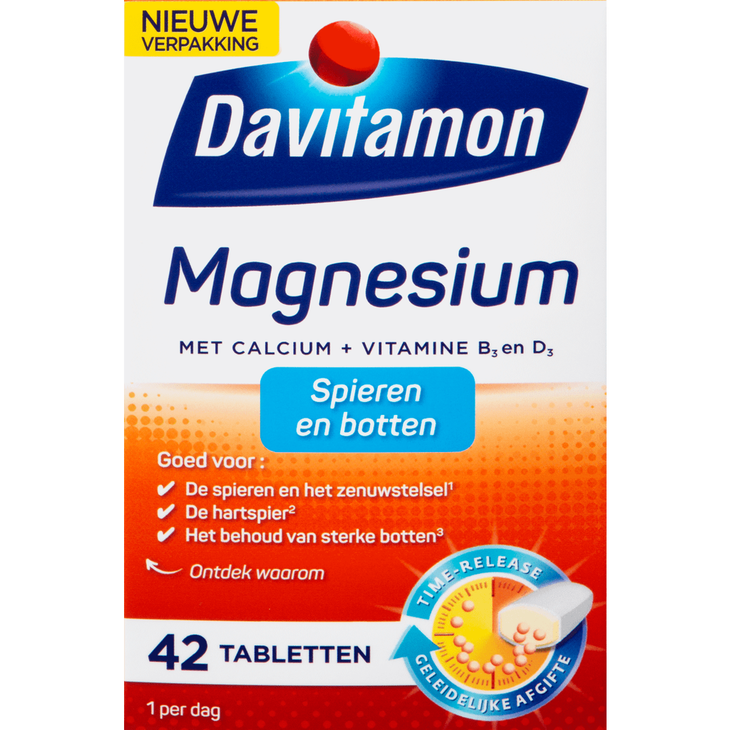 Magnesium Met Calcium + Vitamine D Tabletten