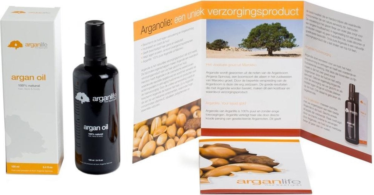 Arganlife Argan olie 100% (100ml)