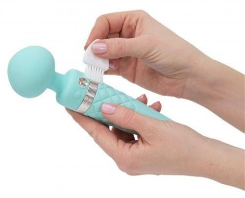 Pillow Talk - Sultry Dubbele Vibrator - Teal