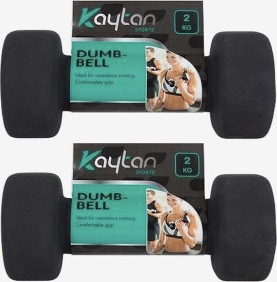 Dumbbells 2kg (stuks) totaal 4kg