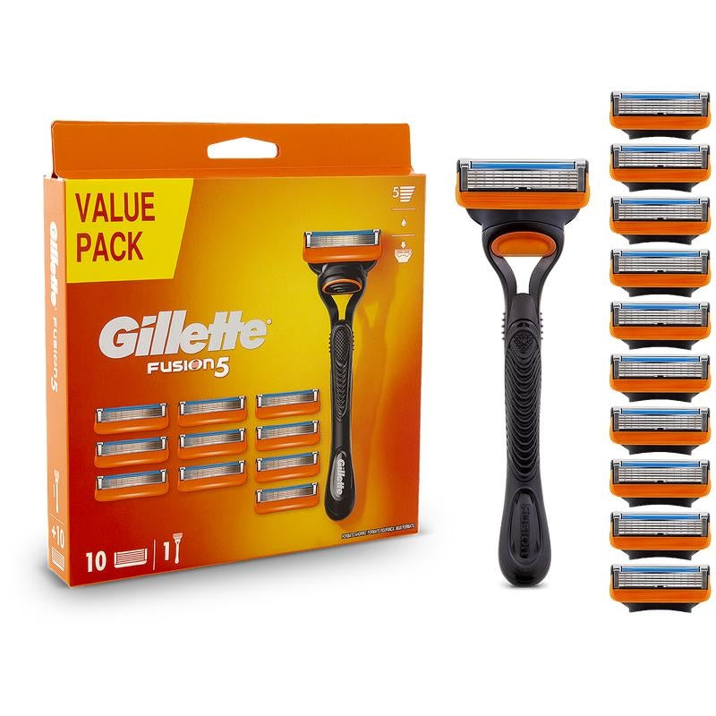 Gillette Fusion 5 scheersysteem scheermes + 10 navulmesjes