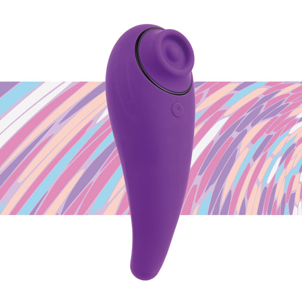 FeelzToys - FemmeGasm Tapping & Tickling Vibrator Paars