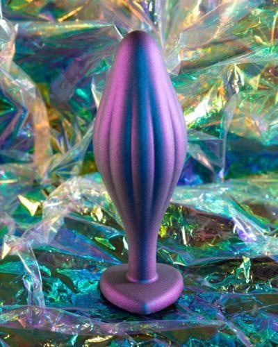 Anal Adventures Matrix - Wavy Bling Anaal Plug - Sapphire