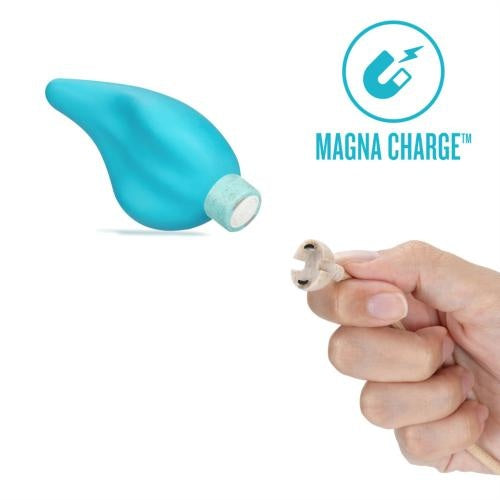 Gaia Eco Caress Vibrator - Aqua