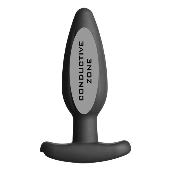 ElectraStim - Silicone Noir Rocker Butt Plug Medium