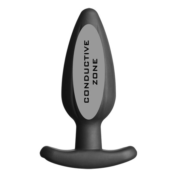 ElectraStim - Silicone Noir Rocker Butt Plug Large