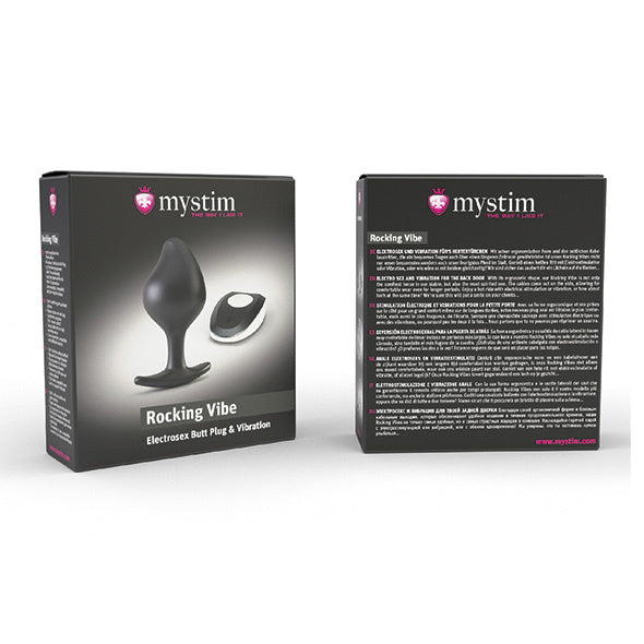 Mystim - Rocking Vibe Butt Plug S