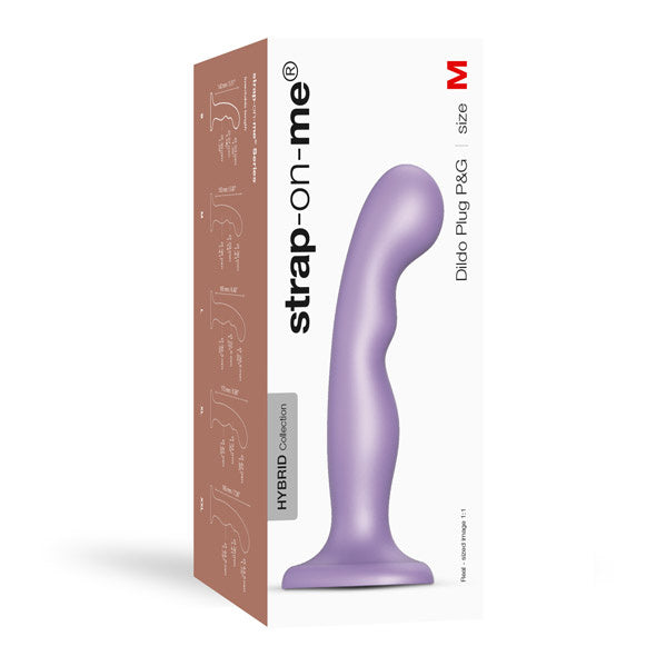 Strap-On-Me - Dildo Plug P&G Metallic Lilac M