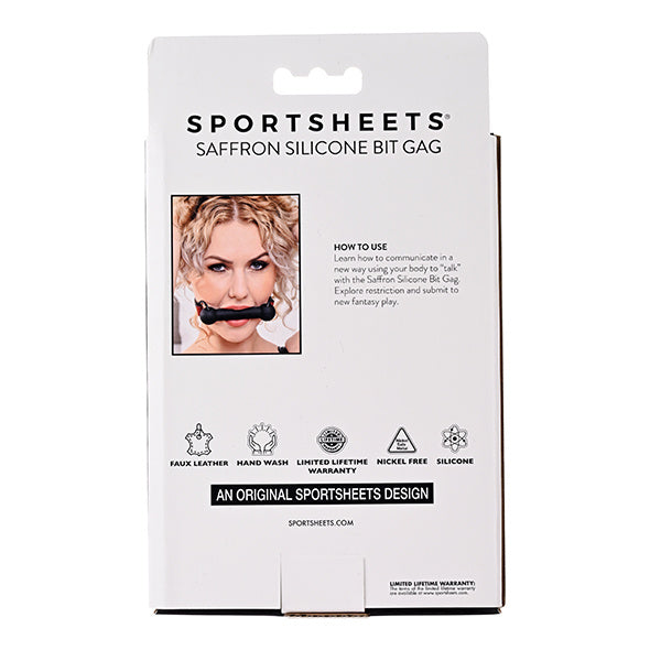 Sportsheets - Saffron Silicone Bit Gag