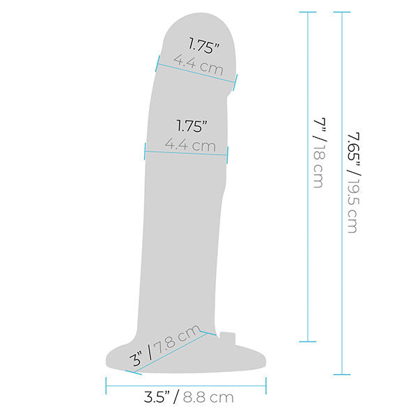 Pegasus - 8” Realistic Silicone Dildo With Harness Included