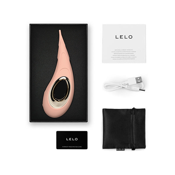 Lelo - Dot Cruise Clitoral Pinpoint Vibrator Peach Please