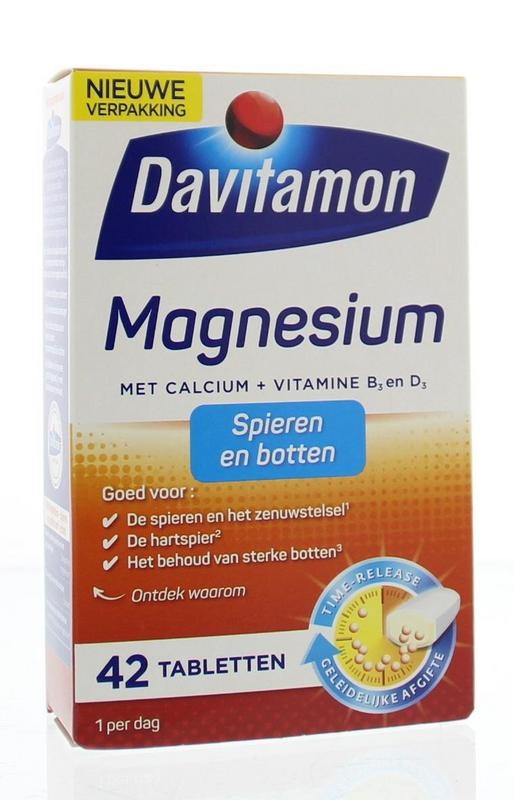 Magnesium Met Calcium + Vitamine D Tabletten