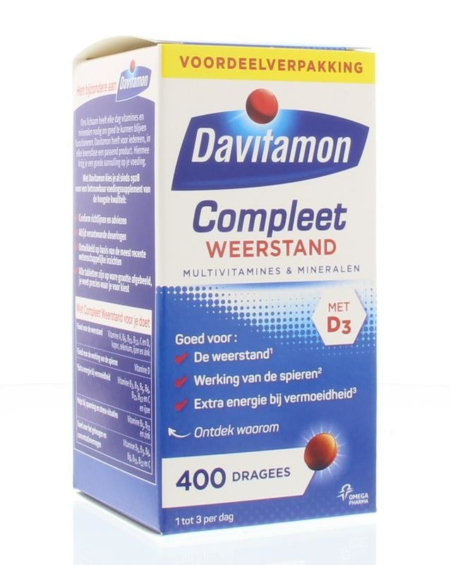 Compleet Weerstand Vitamine C & D tabletten